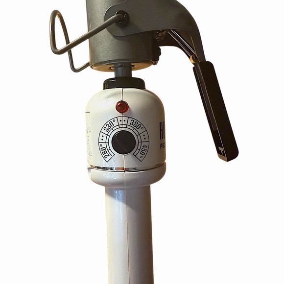 Hot Tools Diamond Platinum Salon Curling Iron - 1 1/4" HTP06 Pearl 280 - 450° - Picture 4 of 11